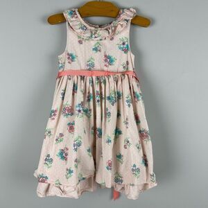 Laura Ashley floral cotton dress size 3T